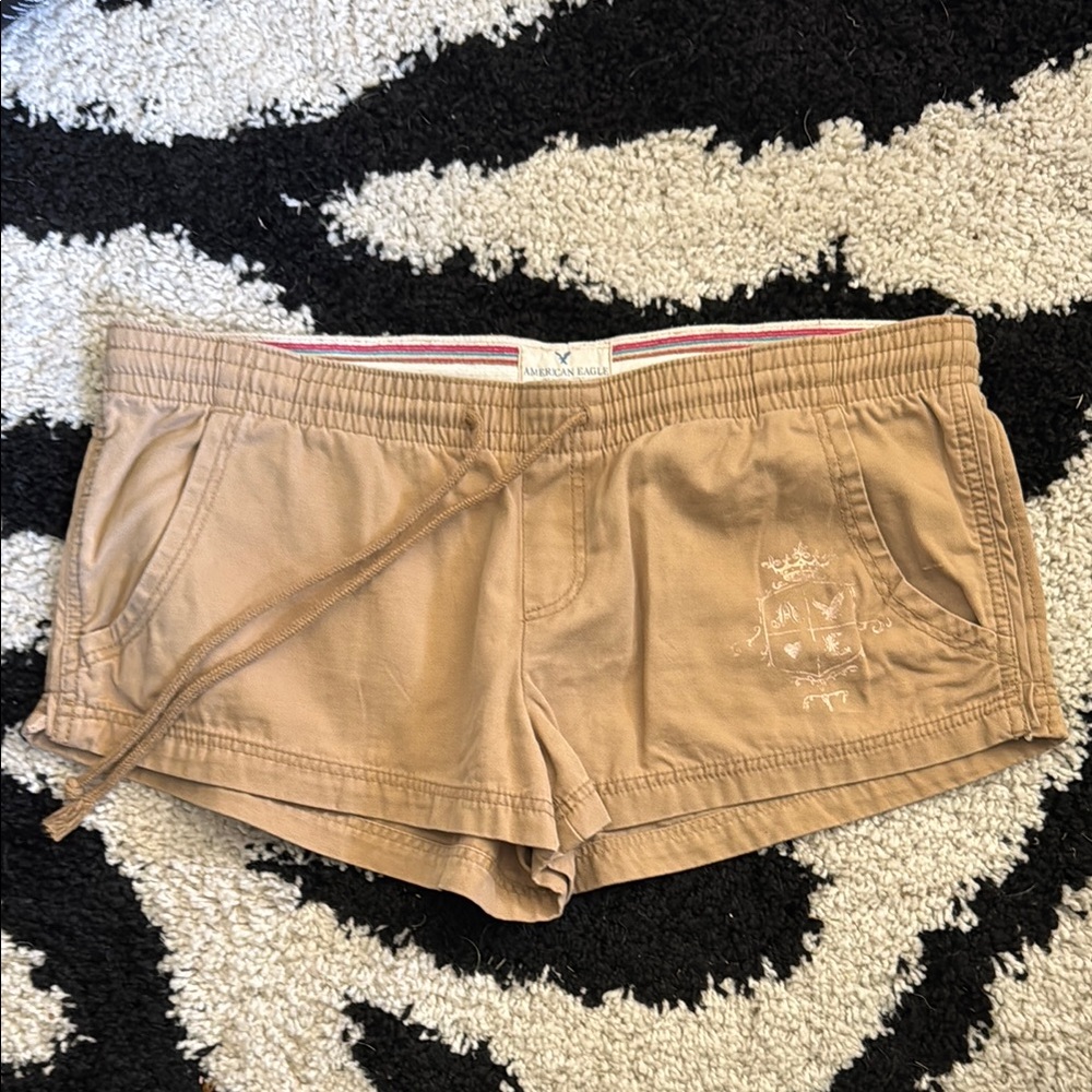 Abercrombie & Fitch Tan Women's Cargo Shorts